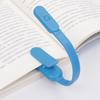 Compact LED Clip-On Reading Lamp with 3-Level Brightness, Foldable Design