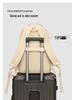 Stylish Solid Color Backpack for Middle and College Girls: Korean-Inspired, Large Capacity