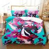 3D Printed Anime Danganronpa Bedding Set Boys Girls Twin Queen Size Duvet Cover Pillowcase Bed Kids Adult Home Textileextile741