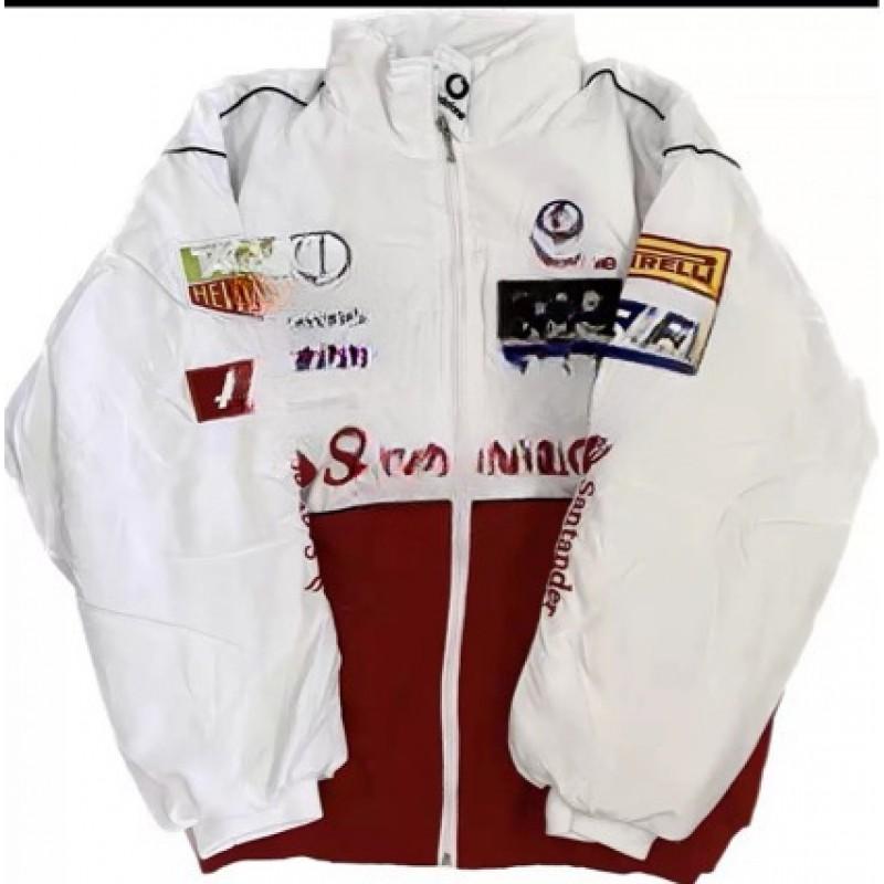 Motorcycle Racing Jacket With Embroidery Breathable