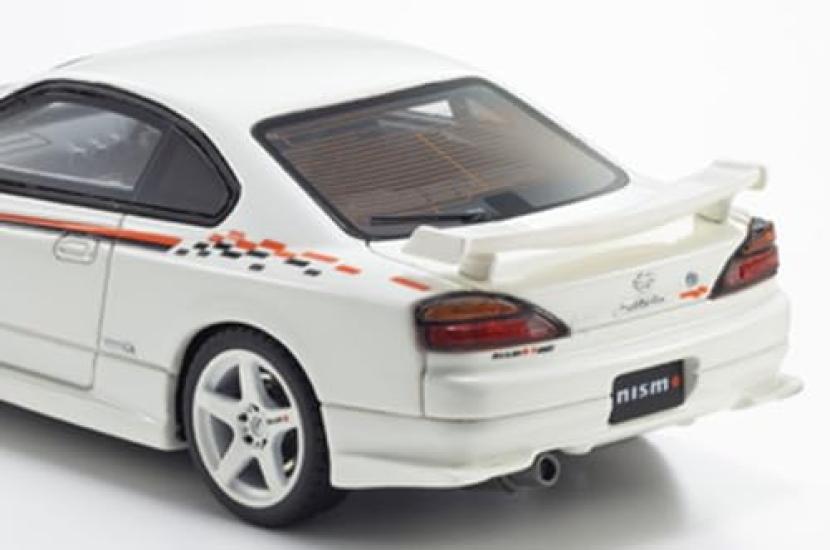 Kyosho Original Nissan Silvia S15 Spec R Nismo Aero Fertigprodukt 1/43 (Weiß)
