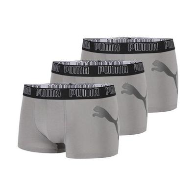 Solid Color Logo Print Sports Casual Boxer Briefs Men Underwear 701220208-003