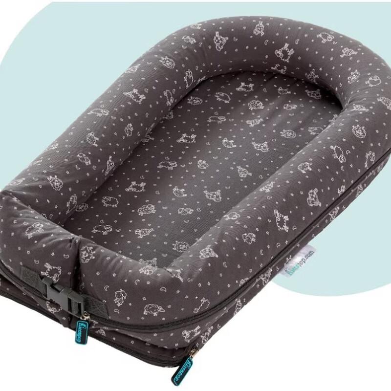 NuFeng Portable Infant Air Mattress with Printed Cotton Cover