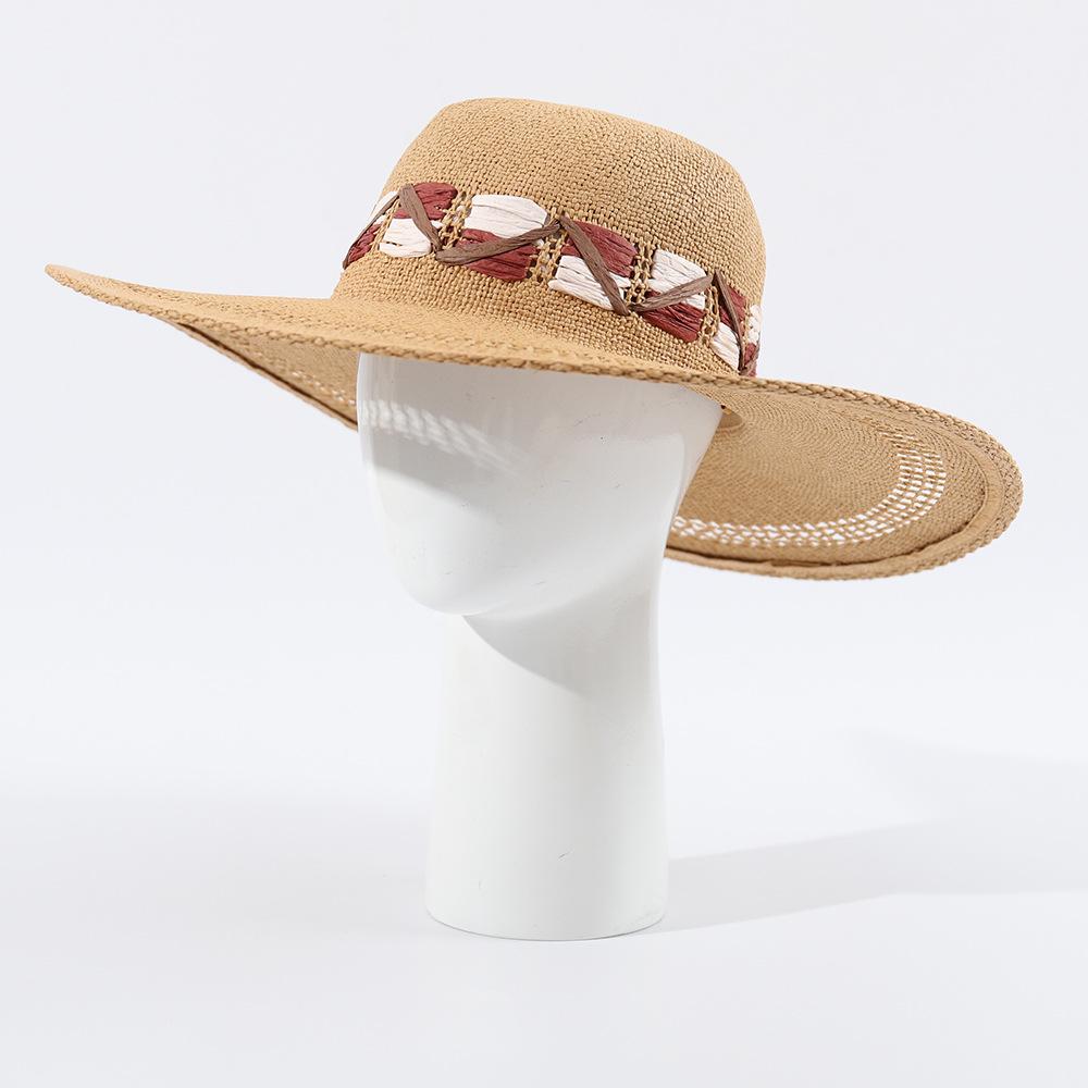 Big Brim Beach Hat Women's Spring Summer Wide Rim Sun Hat Sun Hat