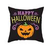 Halloween Spider Pumpkin Castle Print Cushion Cover Home Living Room Sofa Decoration Polyester Pillow Cover 45x45cm