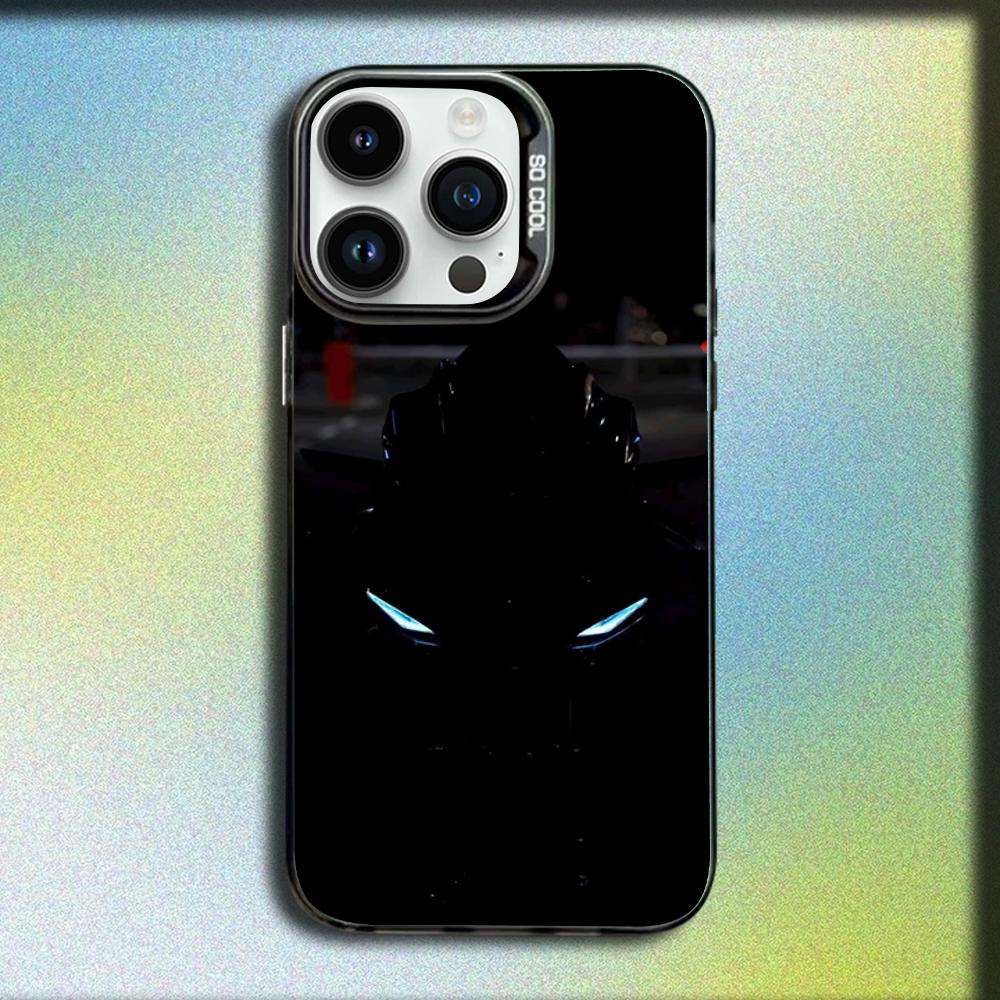 Sport Y-Yamahaes Cool Bike Phone Case For iPhone 16,15,14,13,12,11,Mini,Pro,SE,MAX Gray Matte Silicone Black Cover iPhone13