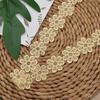 Exquisite Embroidered Flowers Organza Lace Handmade Clothes Skirts Hats Home Textiles Decorations Patches Applique Accessories