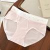 Class A bacteriostatic underwear girls' women's briefs, new summer thin extended crotch bow shorts