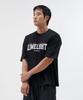 LIMELIGHT APPAREL Limelight Big Logo Cooling Oversized T-Shirt (Black/White)