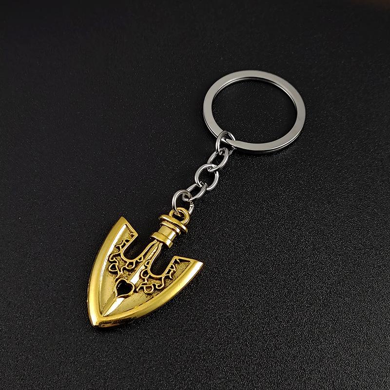 Golden Wind Stand Arrow Keychain - JOJO's Bizarre Adventure Backpack Charm