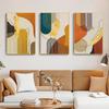 Modern Abstract Geometry Agate Gold Oil Painting Effect Wall Art Posters Prints Canvas Painting Picture for Bedroom Home Decor