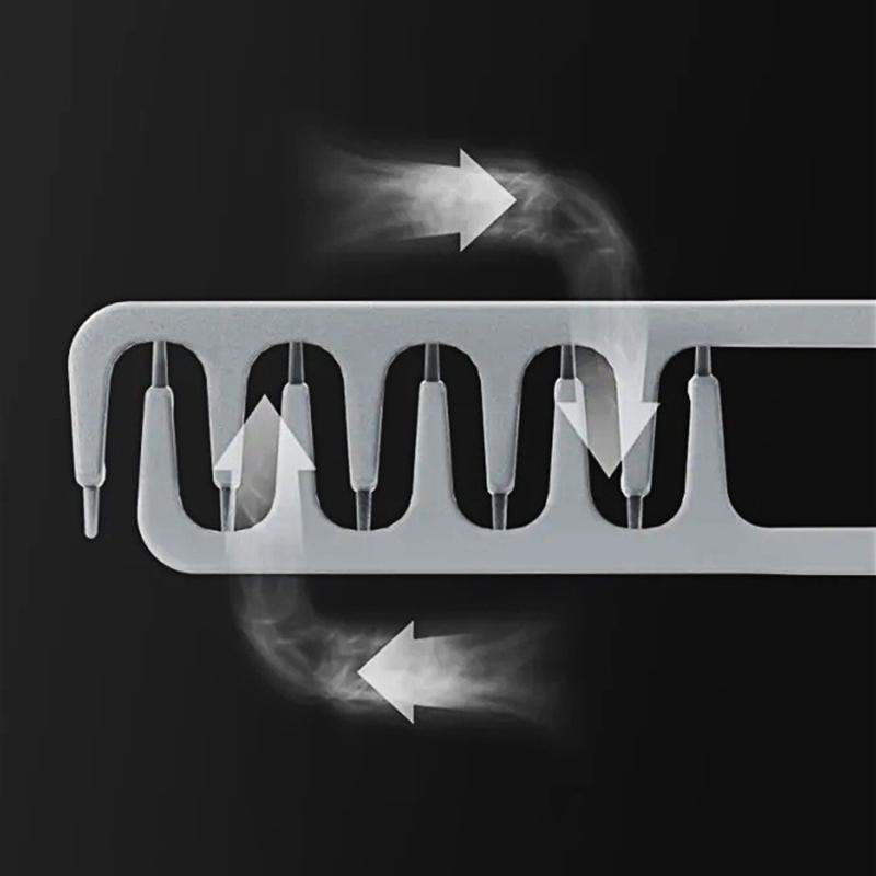 Wide-Tooth Hair Styling Comb Hair Seam Comb Bangs Combs Styling Hair Root Top Fluffy Hairdressing Tool For Women And Men