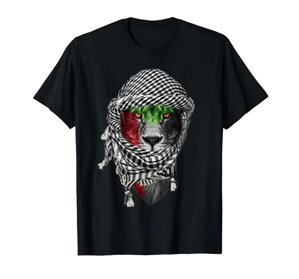 100% Cotton 2024 Palestinian Flag Printed Name T-Shirt Men'S Pse T-Shirt Street Hip Hop Clothing Casual Fashion T Shirt Top