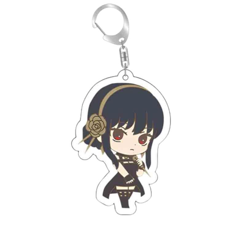 Spy×family Anya Yor Loid Forger Acrylic Keychain Bag Pendant Figure Gift Kid