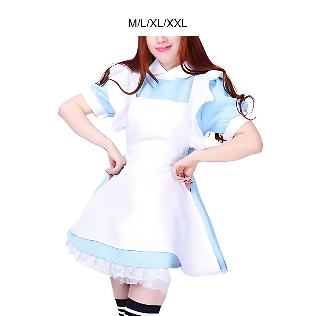  Costume Polyester For Comfortable Wear Lolita Maid Cosplay Costumes Easy To Wear