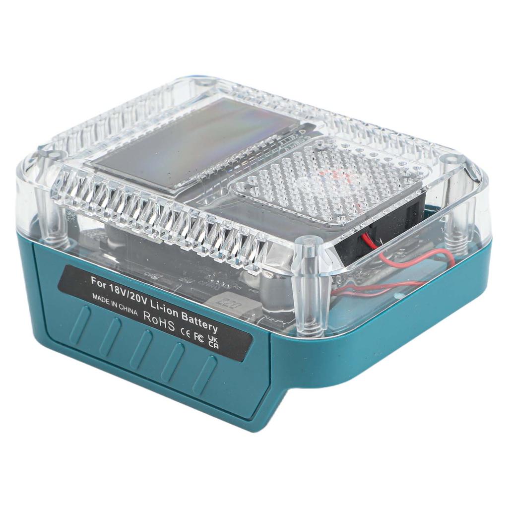 For Bosch 18V Lithium Battery Charger 140W PD3 Type C Fast Charging Adapter with Safety Features and USB Ports