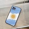 A-Argentina Football Fan Support F-Flag Phone Case For iPhone 17, 16,15,14,13,12,11 Plus,Pro Max, Others Soft Black Cover