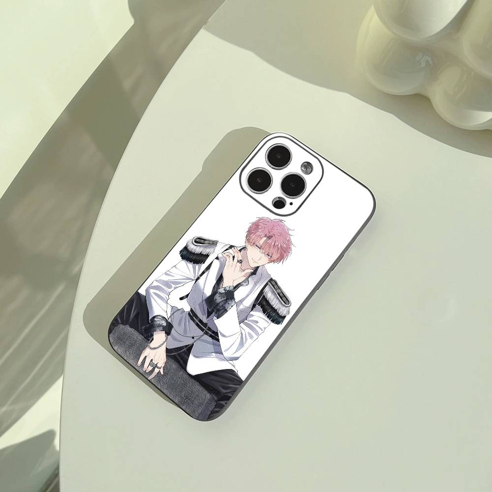 

F-Fukuhara Tamon Anime Portrait Phone Case For iPhone 17,16,15,14,13,12,11 Pro Max, Lightweight and practical Soft Black Cover iPhone17PRO