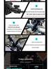 Cross-Country Shockproof Universal Phone Holder for Motorcycles, Scooters, and Bicycles.