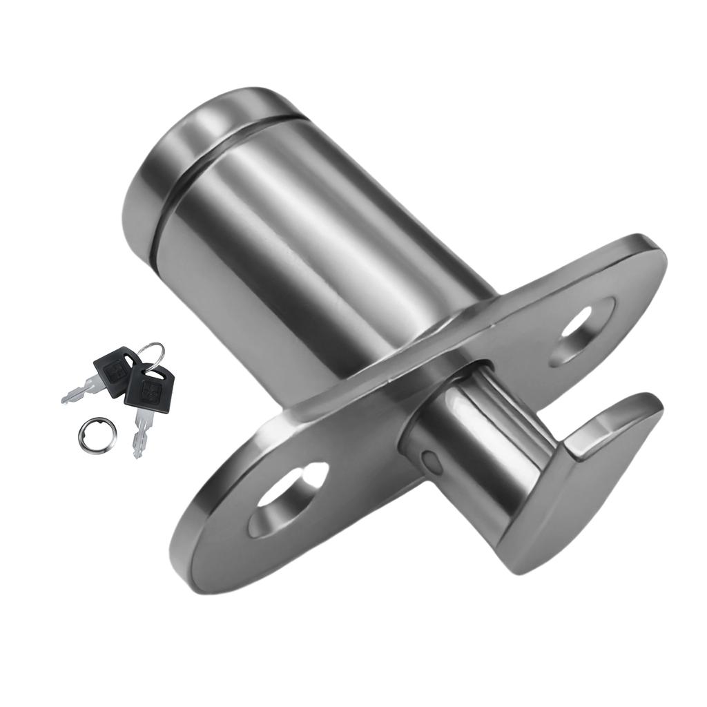 Upgrades Cabinet Sliding Door Lock Keyed Security Device Heavy Duty Sliding Door Lock for Sliding Door Drawer Cabinet