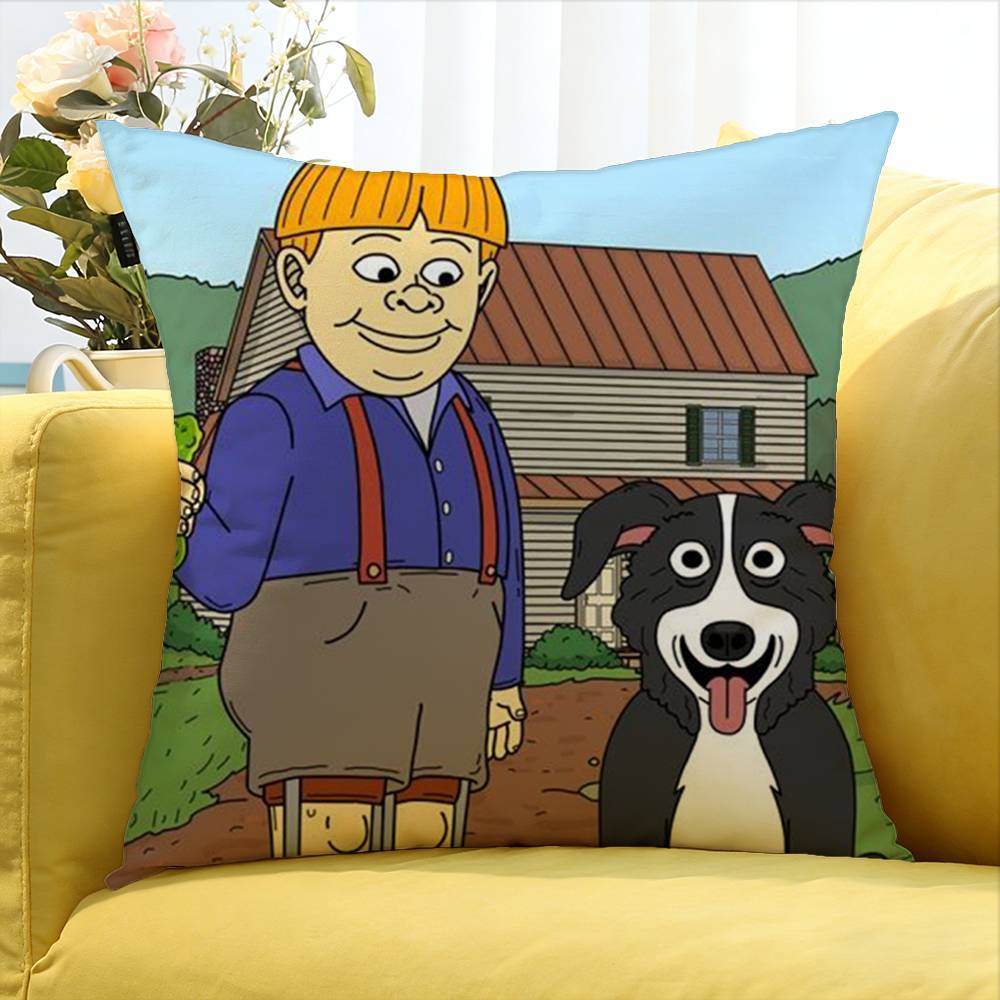 Cool Cartoon Mr PPickles Various Sizes Square Pillow Case For Car Home Bedchamber Decor