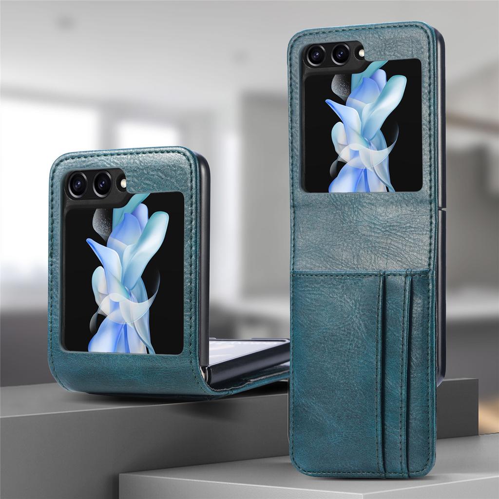 Wallet Function Case for Samsung Galaxy Z Flip7 Flip5 5G Flip6 Flip 5 7 6 Flip4 Flip3 Flip2 Flip 4 3 2 1 Card Holder Leather Bag