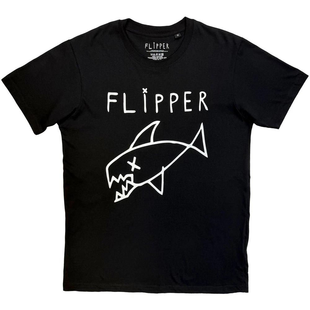 Flipper Long Fish TShirt Unisexs L