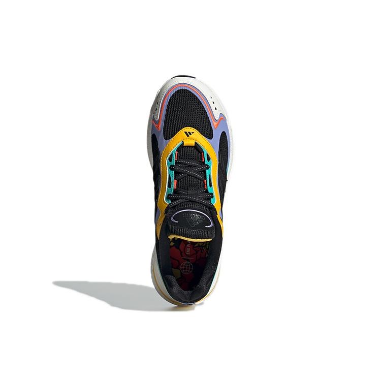 (WMNS) adidas SN1997 Cozy Wear-resistant Black Purple Yellow Women's GW2735