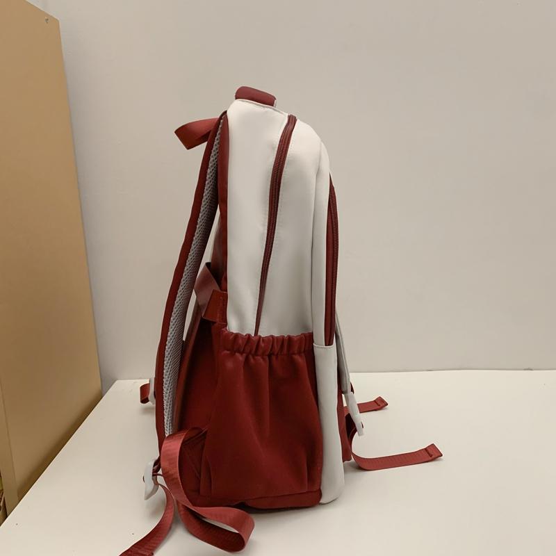 Рюкзак с цветными блоками большой вместимости — фото 10