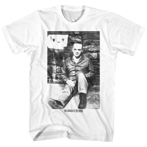 Silence of the Lambs Lecter White Adult TShirt Unisex T-Shirt XXXXL
