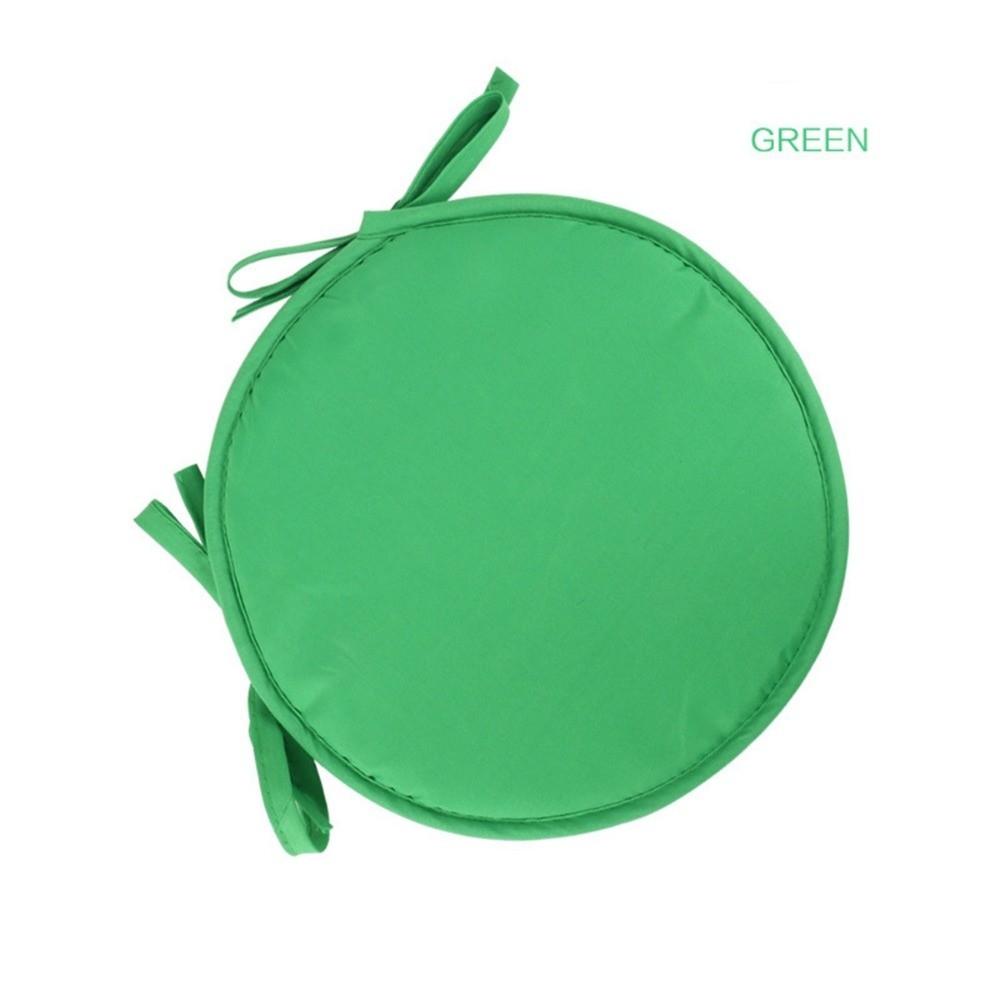 Office Indoor Outdoor Solid Color Washable Home Decoration Seat Pad Round Cushion Chair Cover
