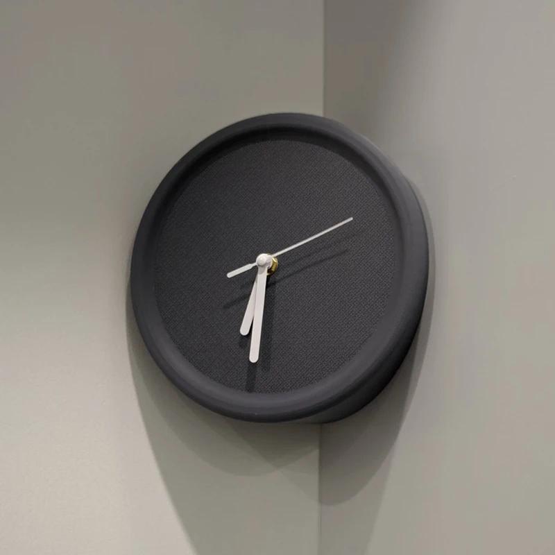 Corner Angle Clocks Creative Wall Clocks Minimalism Clock Watch Design Living Room Clock Modern Home Aesthetic Decoration