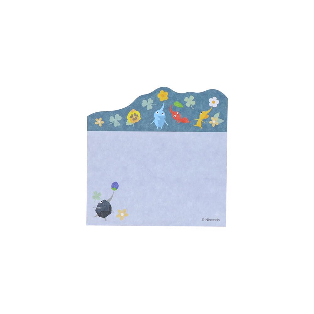 Stationery Pikmin Nintendo Goods Sticky Choose Your Favorite S2848724 Sun-Star Notes, Pattern, Beige,