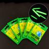 250 peças 50 sacos Bastões Químicos Luminosos Glow Light Stick Boias para Pesca Noturna Luzes Escuras na Cor Verde Acessórios para Equipamento de Pesca 260319