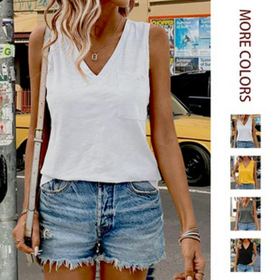 2026 Summer European & American Cross-Border Women's Sexy Versatile Camisole Vest