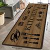 1Pcs Anti Fatigue Kitchen Rugs, Vintage Wood Print Waterproof Non-Slip Thick Cushioned Kitchen Mat Heavy Duty Comfort Standing Mat for Kitchen