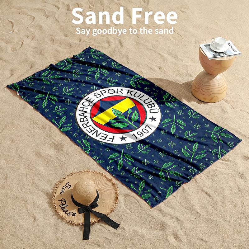 Fenerbahce Beach towels also serve as bath towels summer essential a musthave for the outdoors the beach and the pool