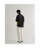 8SECONDS Midi Textured Short Sleeve Shirt Ash