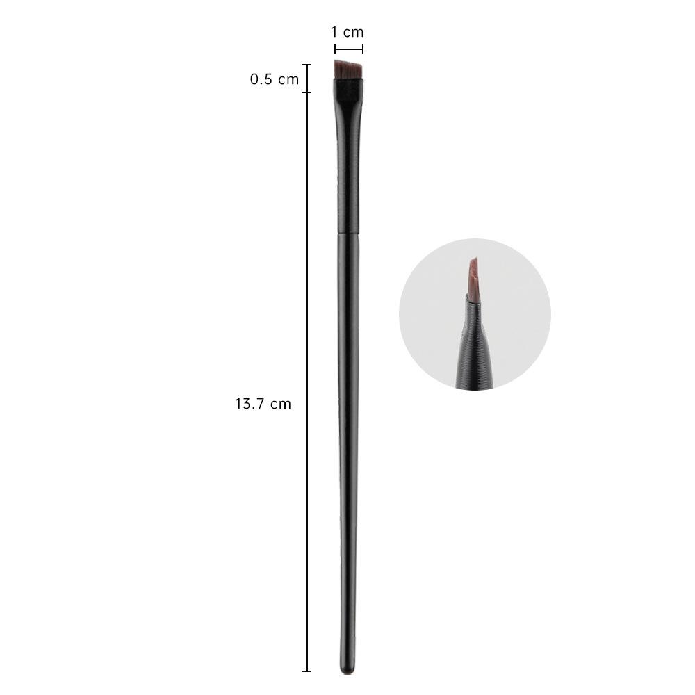 Blade Eyeliner Brush A102 Flat Head Bevel Eyebrow Brush, Single Eye Aegyo sal Eyebrow Powder Concealer Makeup Brush Tool