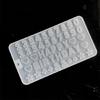 Handmade English Letters Silicone Mould DIY Crafts Polymer Clay UV Epoxy Mold