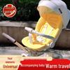 Stroller Spine Support Cushion: Thick Padded Baby Seat for High Chairs, All-Season Comfort