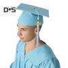 1 Set Unisex Graduation Robe Hat Set Front Zipper Loose Tassel 2024 Year Tag College Bachelor Doctor Master Graduation Ceremony Gown Cap Tassel Set