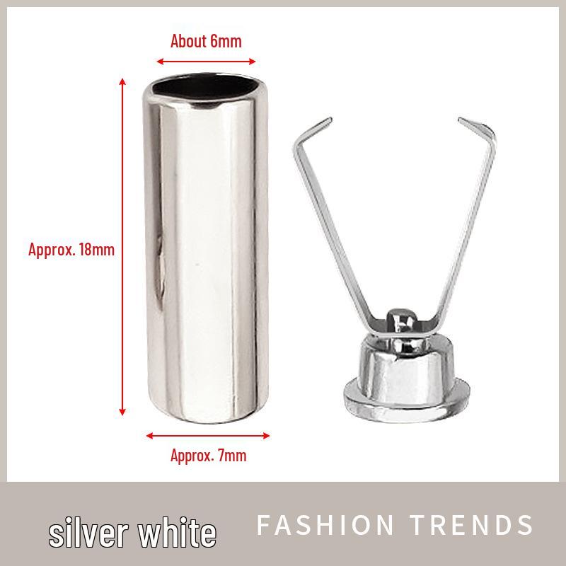 Colored Metal Alloy Hoodie Drawstring Clip Buckle
