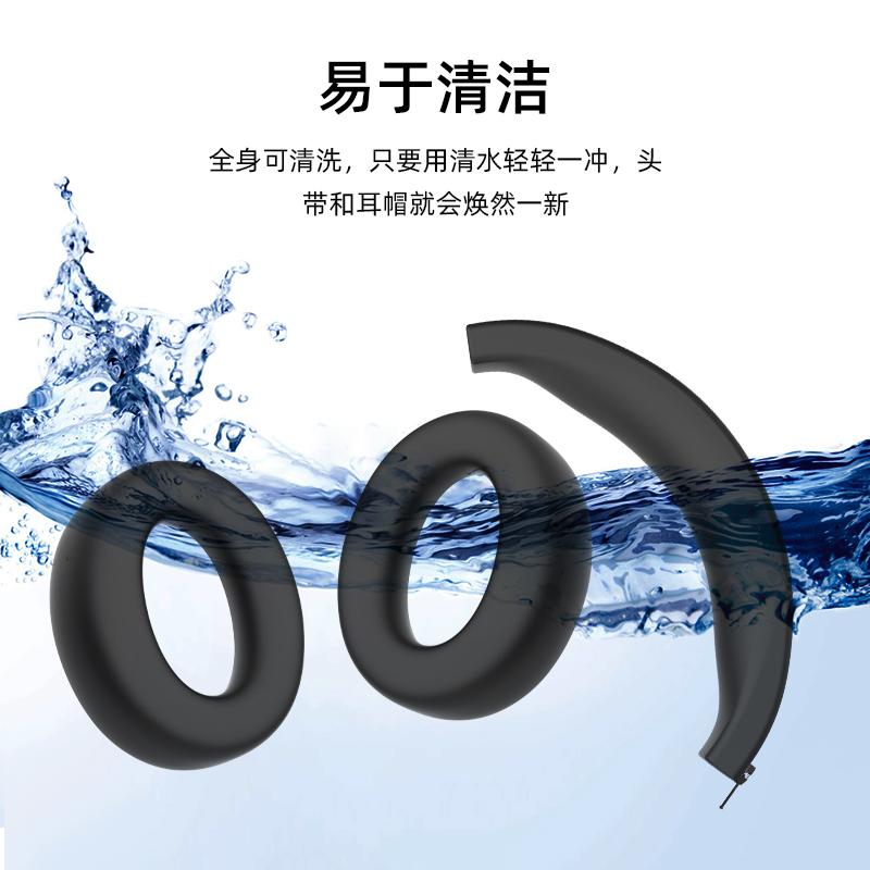 Silicone Protective Case Suitable for Anker Soundcore Life Q20i Headset Headband EarPads Protective Case Soft and skin friendly