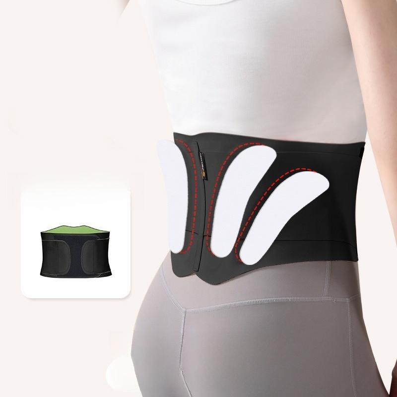 

Slim Waist Trimmer Belt Breathable Lower Back Support Brace For Men Women Sports Fitness Adjustable Lumbar Pain Relief Waist 60-72cm