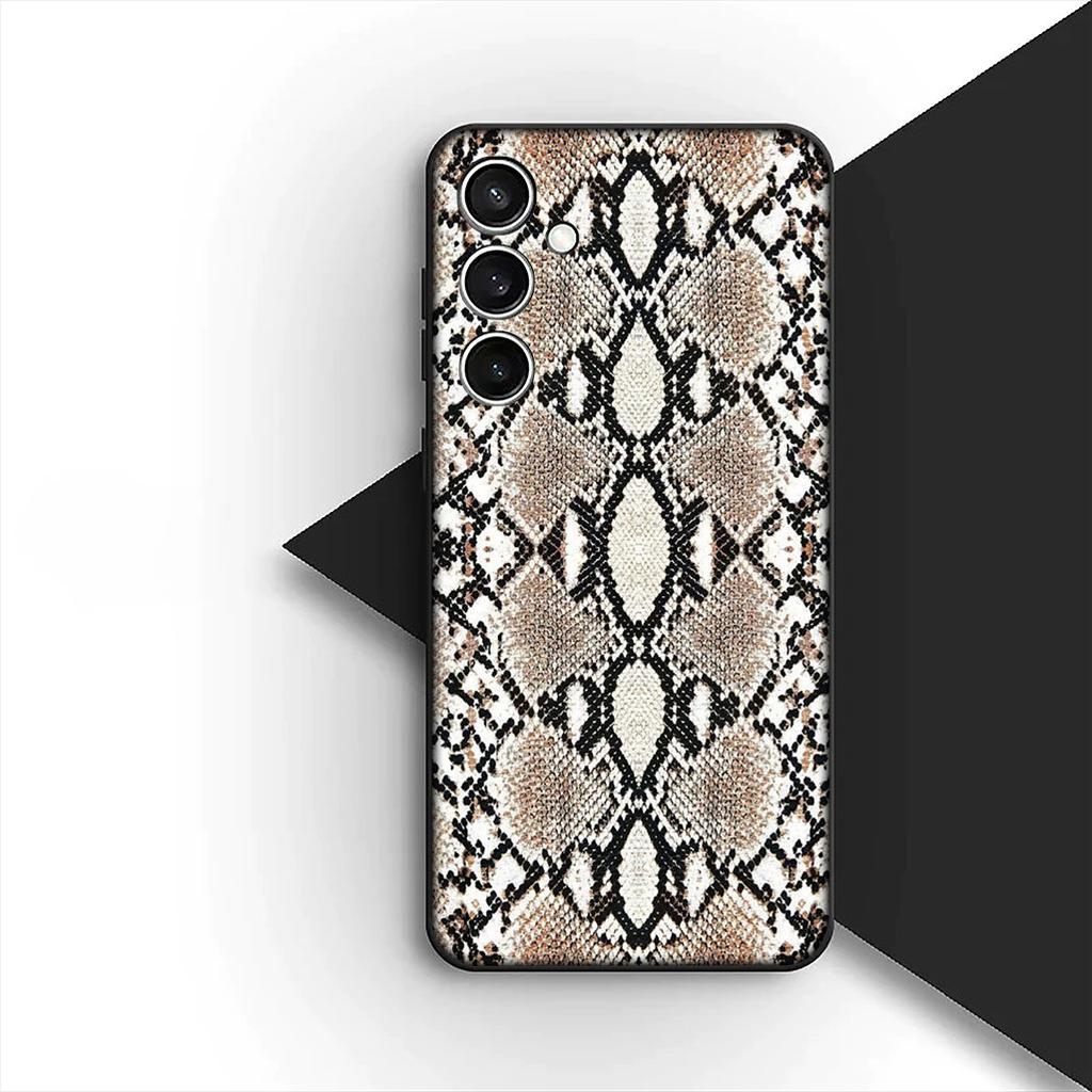 Skyddsfodral för Apple iPhone 17 Pro XS Max Air 6 7 8 Plus 5 + SE 2022 SE2 16E Fodral Mobilskal Ko-mönster Leopard Orm
