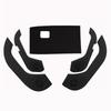 For Toyota Crown KLuger 2026-2026 Car Door Anti Kick Pad Glove Box Protection Stickers Scratch Resistant Film Auto Accessories