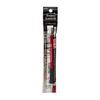 Fuji Super Knock Sharp 2.0mm Red SPL20R-H Marking Pencil for Wood, Concrete, Steel - Built-in Eraser and Sharpener, Rubber Grip, Made in Japan