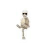 Miniature Skeleton Plant Pot Hugger Resin Halloween Garden Ornament Flowerpot Edge Hanger  Kids