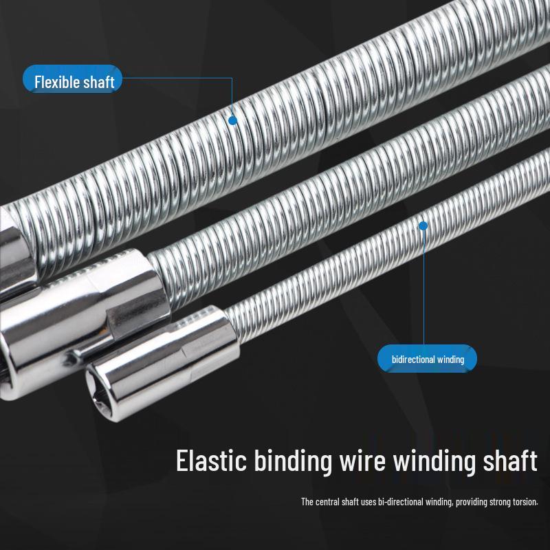 Bendable Elastic Extension Rod Tool